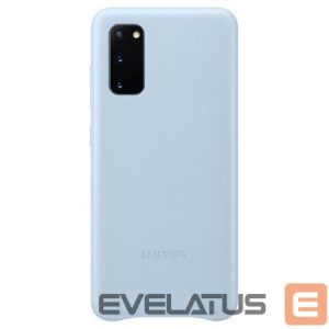 Чехол на заднюю панель Samsung  Galaxy S20 Leather Cover case Blue