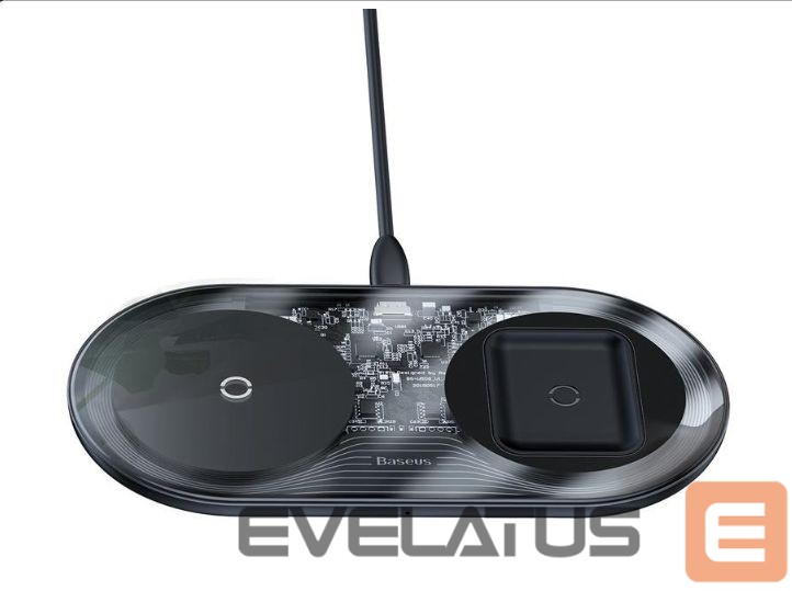 Беспроводное зарядное устройство Baseus WXJK-A01 Simple 2in1 Wireless Charger 18W
