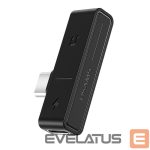 Адаптер USAMS  SJ386 Type-C+3.5mm Charging & Audio Adapter Black