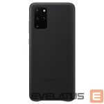 Чехол на заднюю панель Samsung  Galaxy S20 Plus Leather Cover Black