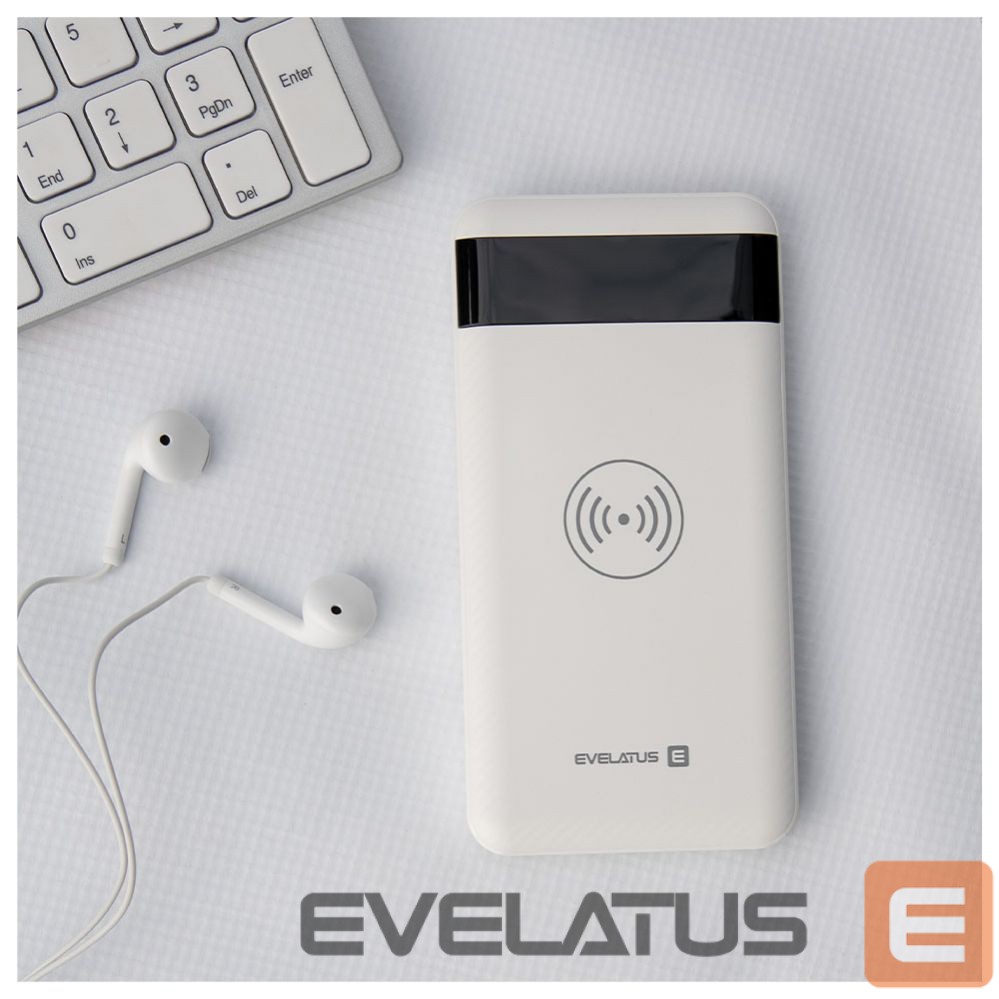 Внешний аккумулятор Evelatus Evelatus Power Bank Wireless EPB05 10000 mAh White