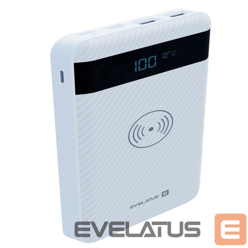 Внешний аккумулятор Evelatus Evelatus Power Bank Wireless EPB05 10000 mAh White