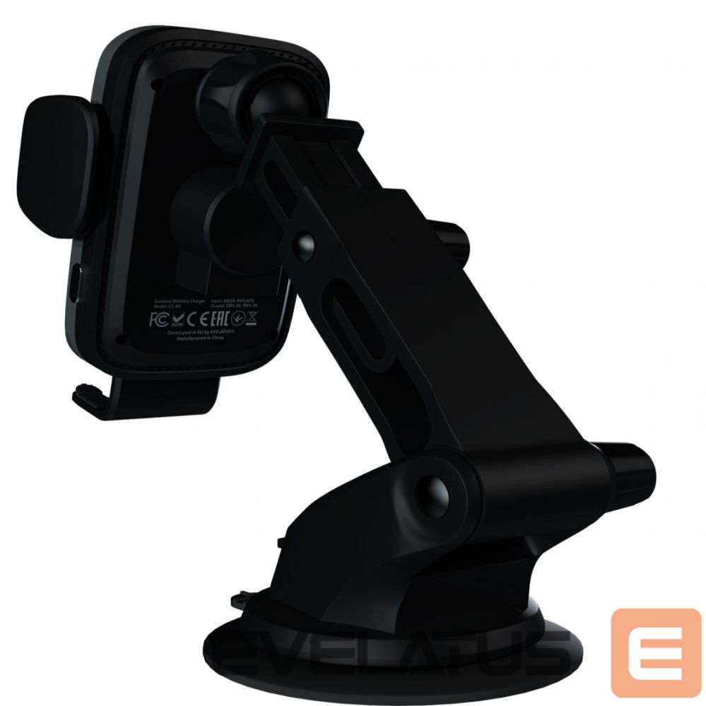 Авто держатель Evelatus - Car Holder Wireless Charger WCH03 15W Black