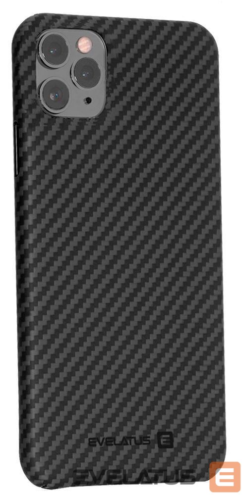 Чехол на заднюю панель Evelatus Apple iPhone 11 Pro Premium Carbon Case ECCI11 Black