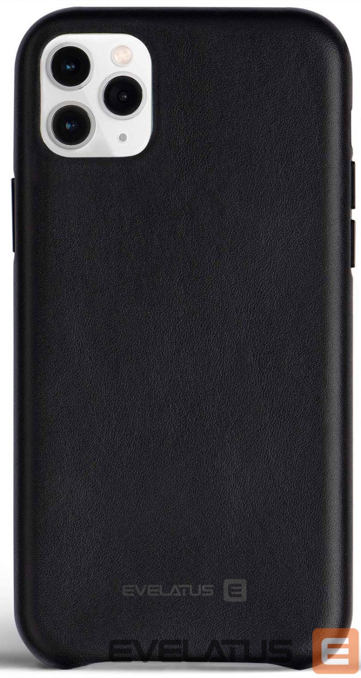 Чехол на заднюю панель Evelatus Apple iPhone 11 Pro Max Leather Case Black