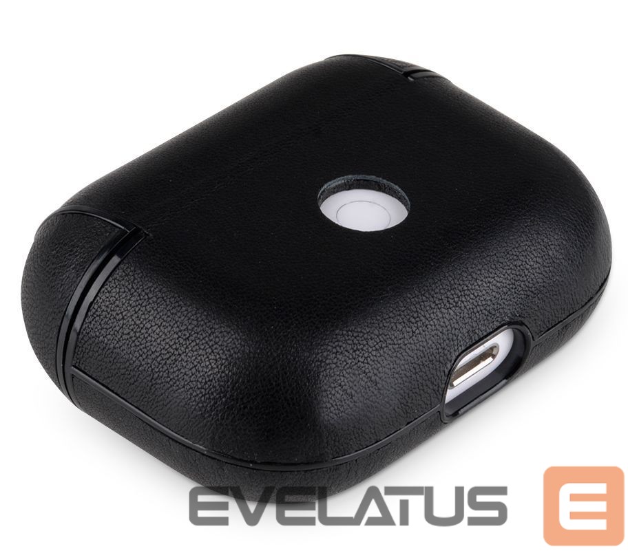 Чехол для наушников Evelatus Apple AirPods Pro Leather Protective Case Black