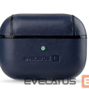 Чехол для наушников Evelatus Apple AirPods Pro Leather Protective Case Dark Blue