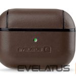 Чехол для наушников Evelatus Apple AirPods Pro Leather Protective Case Brown