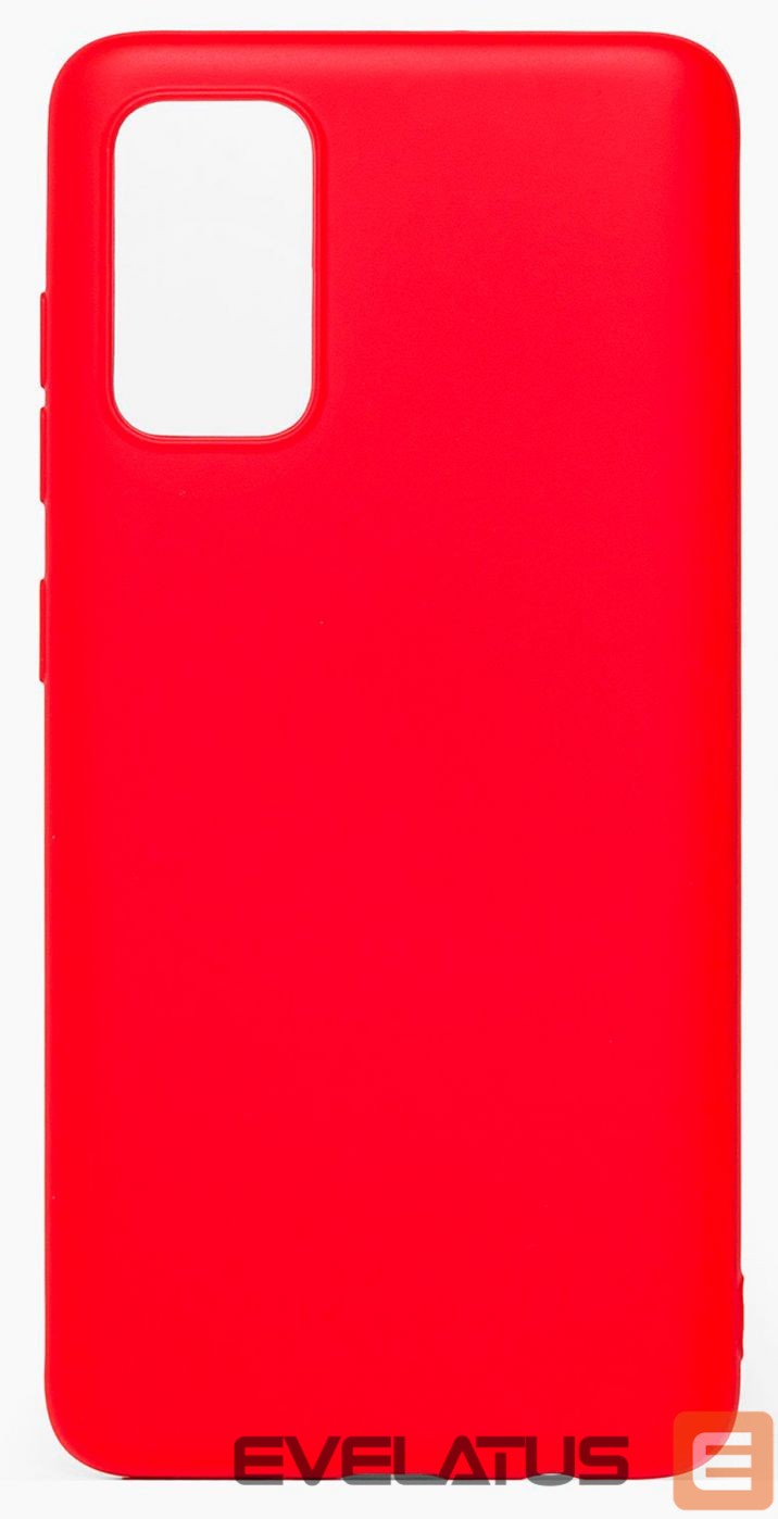 Чехол на заднюю панель Evelatus Samsung Galaxy S20 Plus Nano Silicone Case Soft Touch TPU Red
