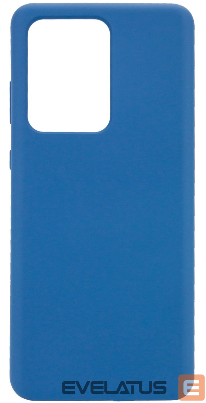 Чехол на заднюю панель Evelatus Samsung Galaxy S20 Ultra Nano Silicone Case Soft Touch TPU Blue
