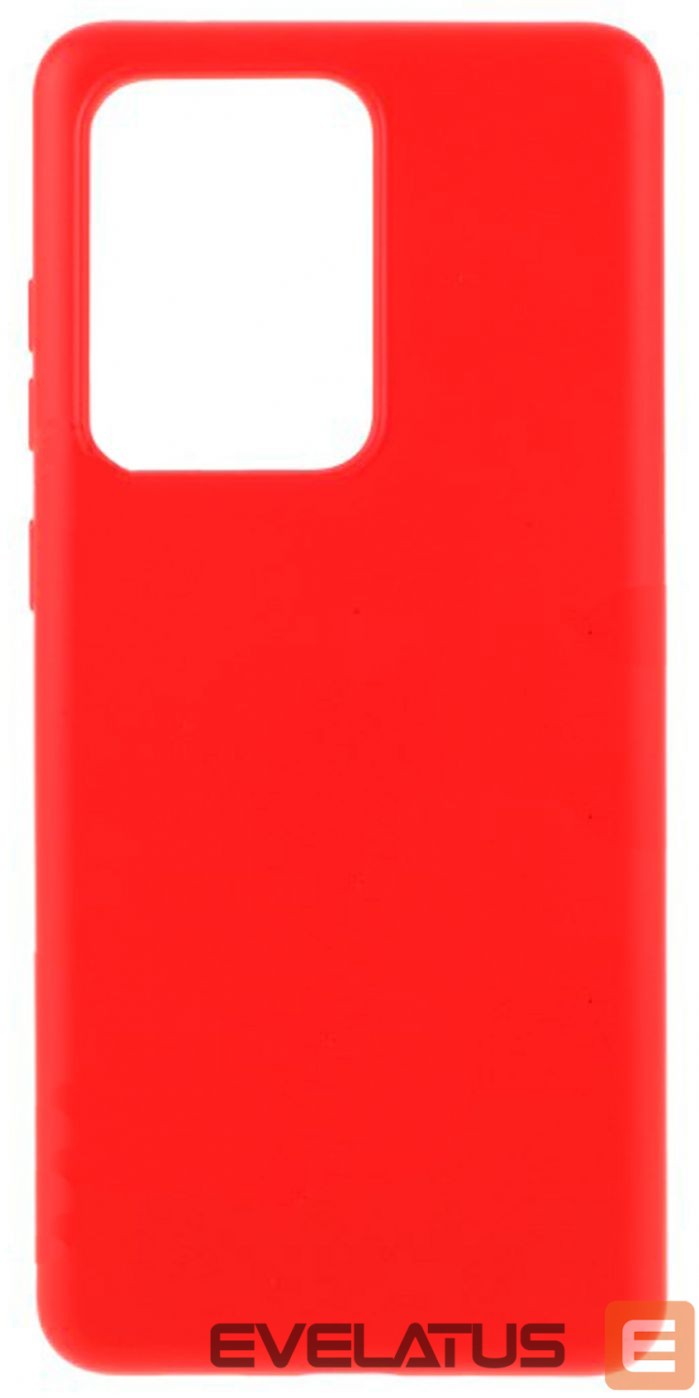 Чехол на заднюю панель Evelatus Samsung Galaxy S20 Ultra Nano Silicone Case Soft Touch TPU Red