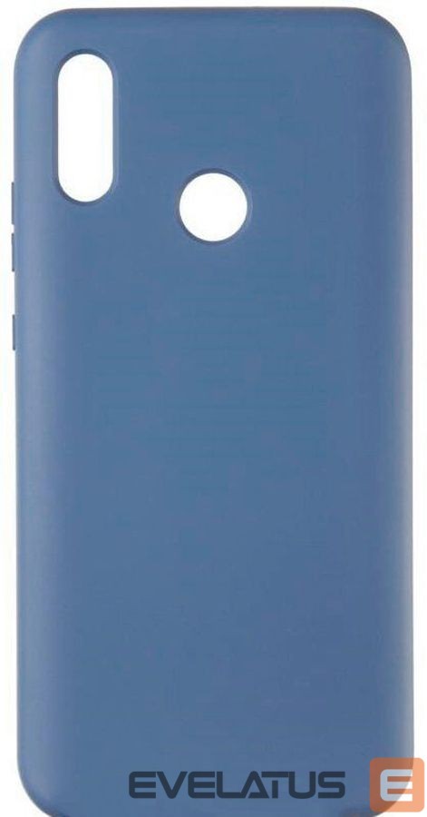Чехол на заднюю панель Evelatus Huawei Y6 2019 Nano Silicone Case Soft Touch TPU Blue