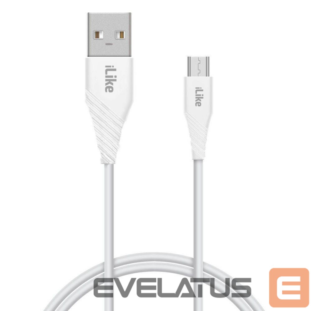 Кабель iLike - iLike Charging Cable for MicroUSB ICM01 White