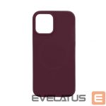 Чехол на заднюю панель Evelatus Apple iPhone 12 Pro Max Premium Magsafe Soft Touch Silicone Case Plum