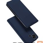 Чехол книжка Dux Ducis Xiaomi Poco C40 flip cover card wallet stand Blue