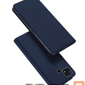 Чехол книжка Dux Ducis Xiaomi Poco C40 flip cover card wallet stand Blue