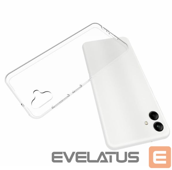 Чехол на заднюю панель Evelatus Samsung Galaxy A04E / A04 Clear Silicone Case 1.5mm TPU Transparent