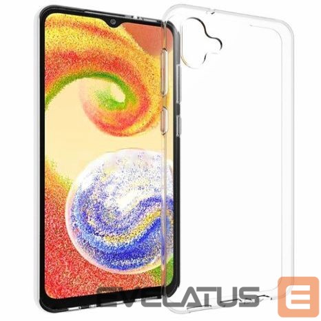 Чехол на заднюю панель Evelatus Samsung Galaxy A04E / A04 Clear Silicone Case 1.5mm TPU Transparent