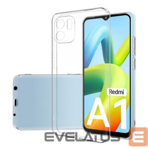 Чехол на заднюю панель Evelatus Xiaomi Redmi A1 / A2 Clear Silicone Case 1.5mm TPU Transparent