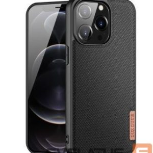Чехол на заднюю панель Dux Ducis Apple Phone 13 Pro Fino case covered with nylon material Black