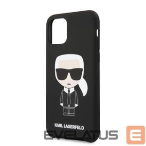 Чехол на заднюю панель Karl Lagerfeld Apple iPhone 11 Pro Iconic Silicone Cover Black