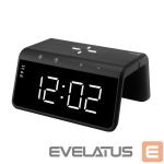 Беспроводное зарядное устройство Evelatus  Evelatus Wireless Charging Clock WCC01BK Black