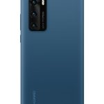 Чехол на заднюю панель Huawei  P40 Silicone case Blue