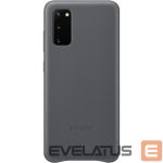 Чехол на заднюю панель Samsung  Galaxy S20 Leather Cover case Gray