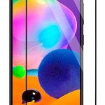 Защитное стекло iLike Samsung Samsung A31 2.5D Black Frame Full Glue