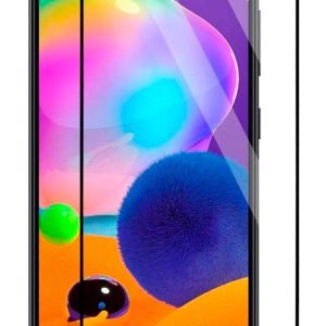 Защитное стекло iLike Samsung Samsung A31 2.5D Black Frame Full Glue