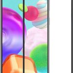 Защитное стекло iLike Samsung Samsung A41 2.5D Black Frame Full Glue