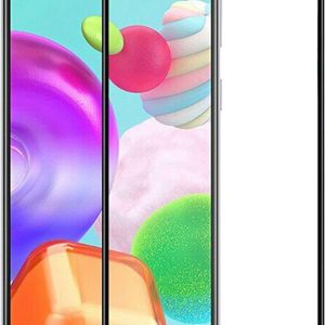 Защитное стекло iLike Samsung Samsung A41 2.5D Black Frame Full Glue