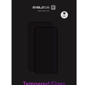 Защитное стекло Evelatus Apple iPhone 12 Mini 5.4 2.5D Full Cover Japan Glue Glass Anti-Static