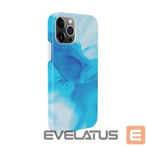 Чехол на заднюю панель Evelatus Apple iPhone 12 Pro Max Premium Silicone case Customized Print Blue
