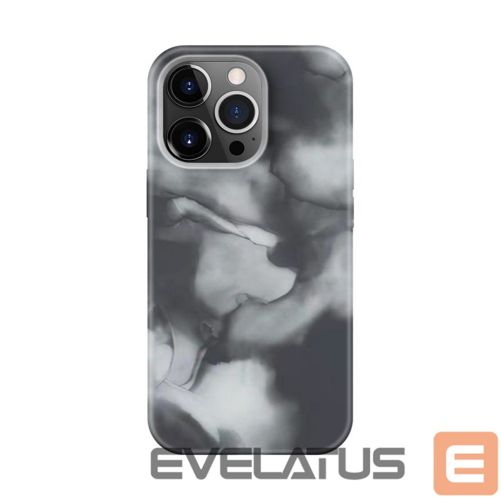Чехол на заднюю панель Evelatus Apple iPhone 14 Pro Premium Silicone case Customized Print Gray