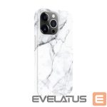 Чехол на заднюю панель Evelatus Apple iPhone 14 Pro Max Premium Silicone case Customized Print Marble White