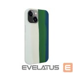 Чехол на заднюю панель Evelatus Apple iPhone 14 Silicone case Multi-Colored Green