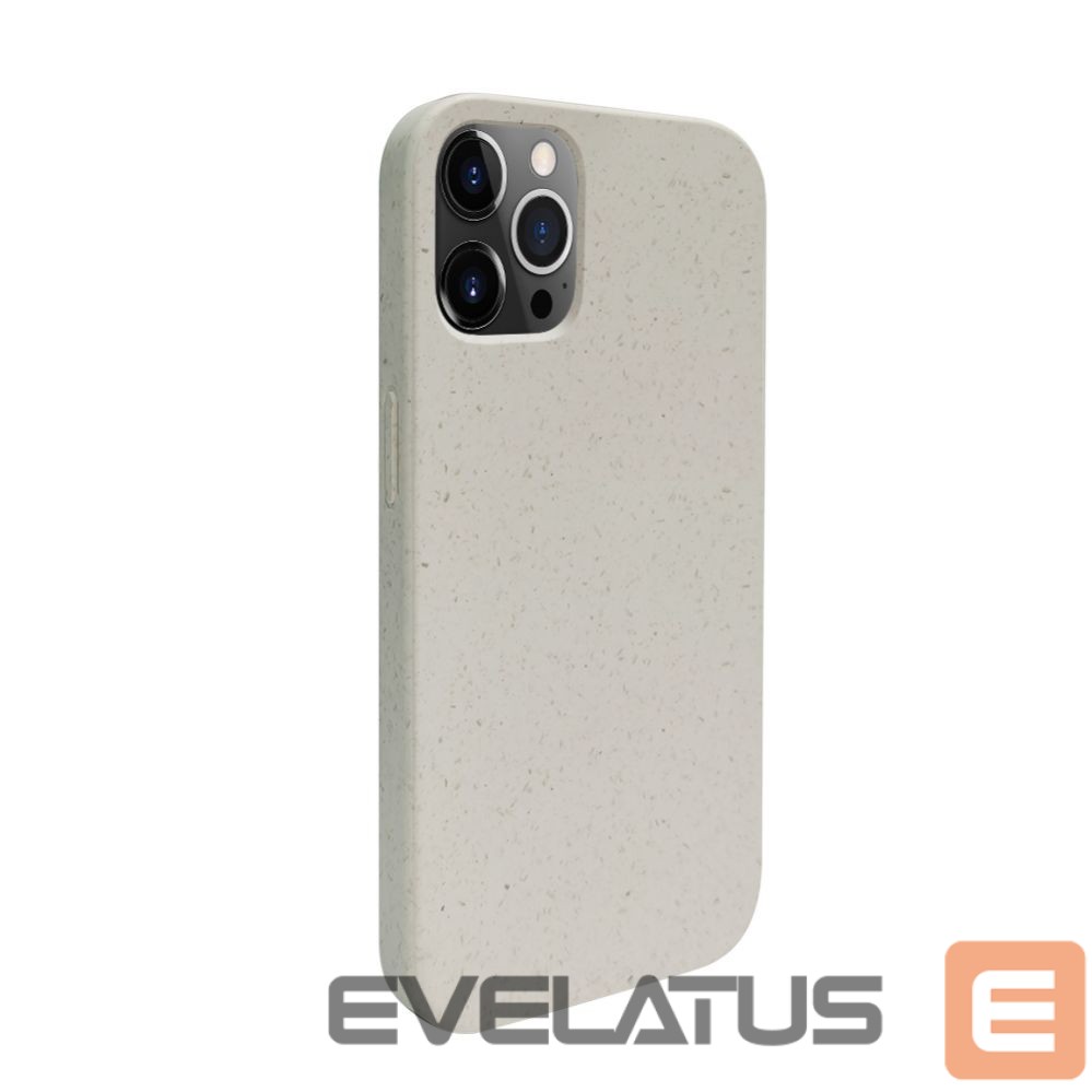 Чехол на заднюю панель iLike Apple iPhone 12 Pro Max Silicone plastic case Eco Print Design White