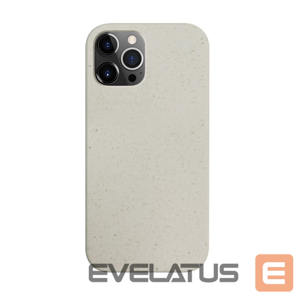 Чехол на заднюю панель iLike Apple iPhone 12 Pro Max Silicone plastic case Eco Print Design White