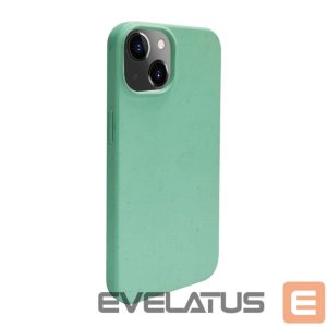 Чехол на заднюю панель iLike Apple iPhone 14 Silicone plastic case Eco Print Design Flower Green