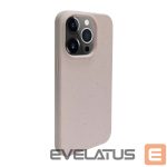 Чехол на заднюю панель iLike Apple iPhone 14 Pro Max Silicone plastic case Eco Print Design Beige