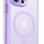 Чехол на заднюю панель Evelatus Apple iPhone 14 Pro Max Hybird Case Whith Magsafe and Camera Protection PC+TPU Purple