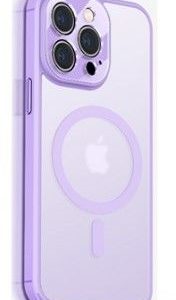 Чехол на заднюю панель Evelatus Apple iPhone 14 Pro Max Hybird Case Whith Magsafe and Camera Protection PC+TPU Purple