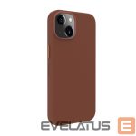 Чехол на заднюю панель Evelatus Apple iPhone 14 Genuine Leather case with MagSafe Brown