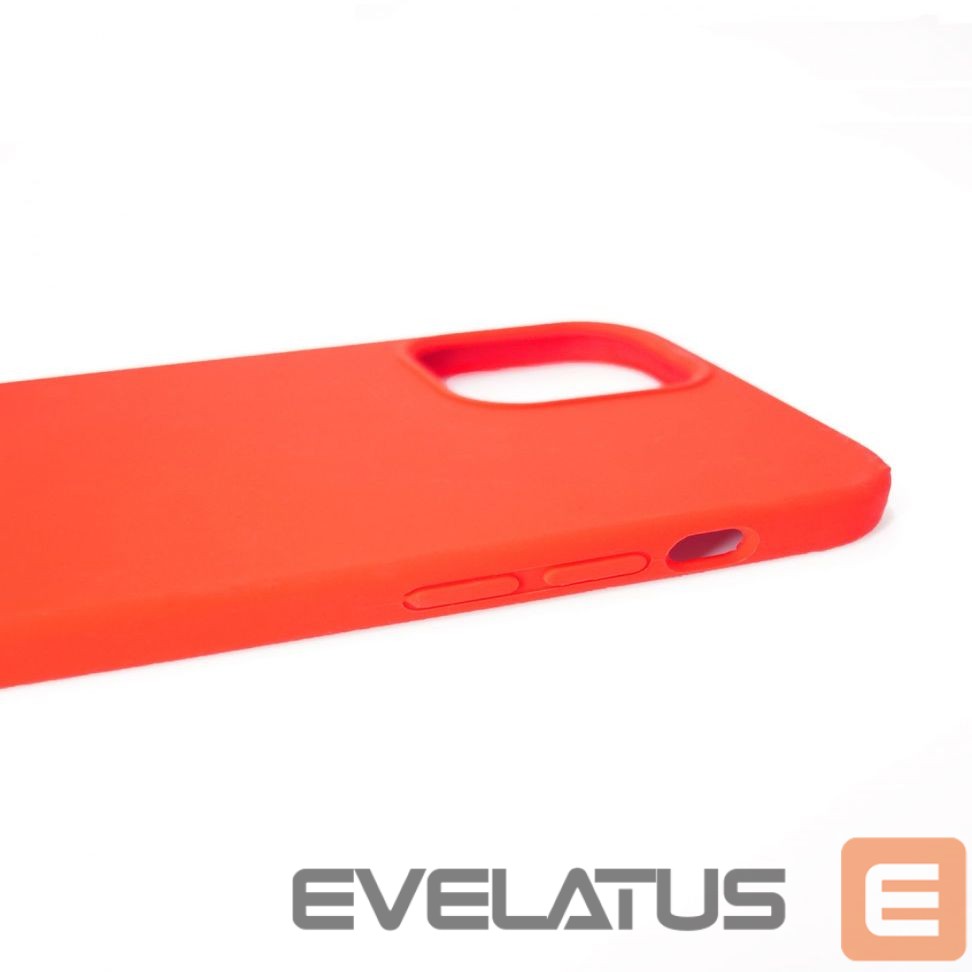 Чехол на заднюю панель Evelatus Apple iPhone 12 Pro Max Premium Soft Touch Silicone Case Bright Red