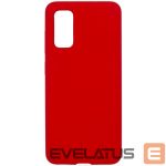Чехол на заднюю панель Evelatus Samsung Galaxy S20 Premium Soft Touch Silicone Case Red