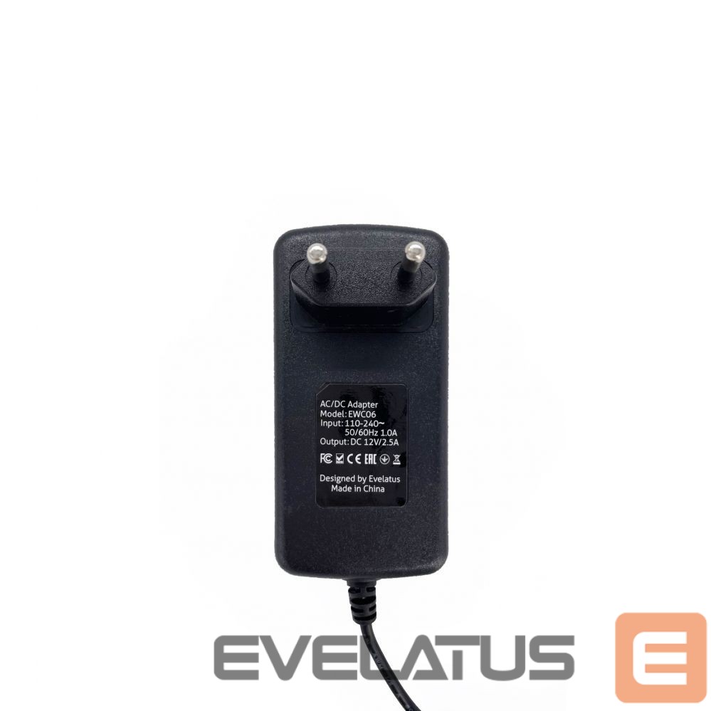 Беспроводное зарядное устройство Evelatus Evelatus Desk Lamp Wireless Charger EWC07 Black