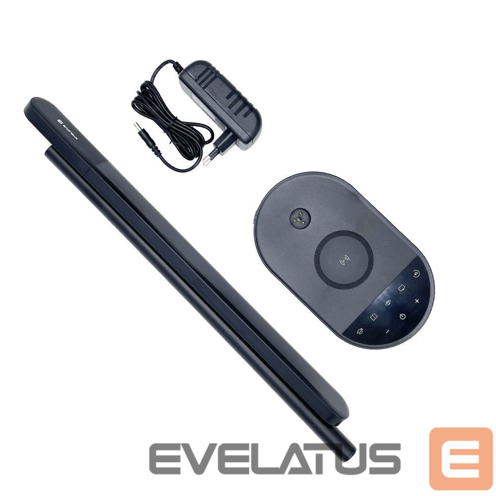 Беспроводное зарядное устройство Evelatus Evelatus Desk Lamp Wireless Charger EWC07 Black