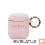 Чехол для наушников Guess - AirPods Silicone Case Pink
