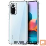 Чехол на заднюю панель Evelatus Xiaomi Redmi Note 10 Pro Military Shockproof Silicone Case TPU Transparent